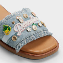 Aldo Paradiseslide in Denim 14343907 - Women