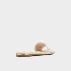 Aldo Oceania Other Beige Women's Flats - Slide sandal Women
