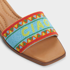 Aldo Seavacay Bright Multi Women's Flats - Slide sandal Women