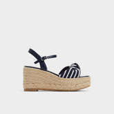 Aldo Annamarie Navy Women's Platform sandals - Wedge sandal Women