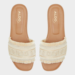 Aldo Nalani Gold Women's Flats - Slide sandal Women