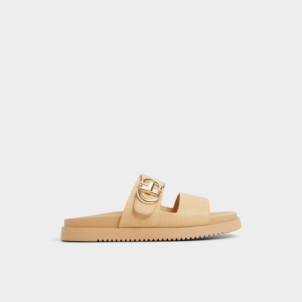 Aldo Daisymae Natural Women's Footbed sandals - Women