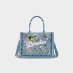 Aldo Paradisetotee in Denim - Satchel bag Women|Bags