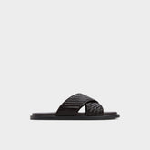 Aldo Tarik Dark Brown Men's Sandals & Slides - Slide sandal Men