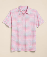 Performance Series Vintage Scallop Motif Polo Shirt