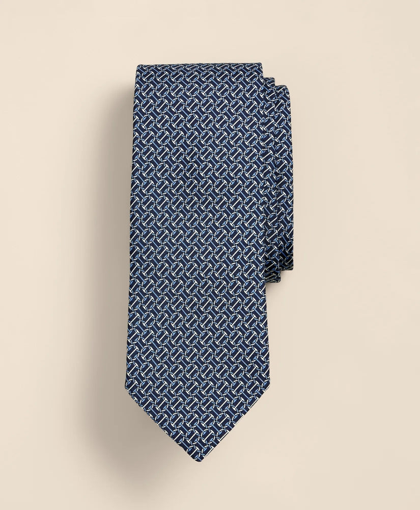 Silk Circle Link Tie