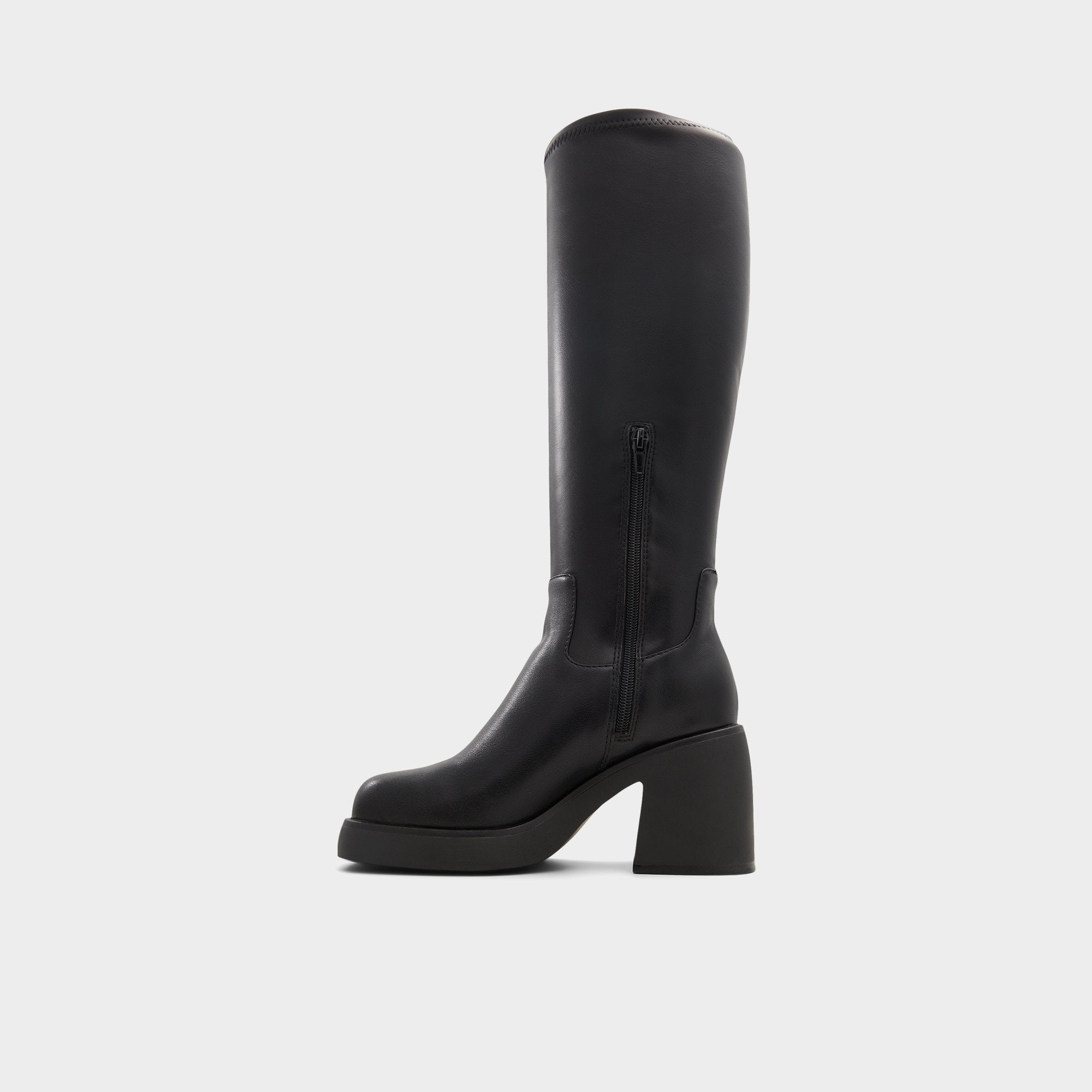 Aldo Auster Black Women's Tall Boots - Knee-high boot, Platform Women