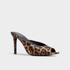 Aldo Elenara Brown Multi Women's Heeled mules - Heeled mule, Stiletto heel Women