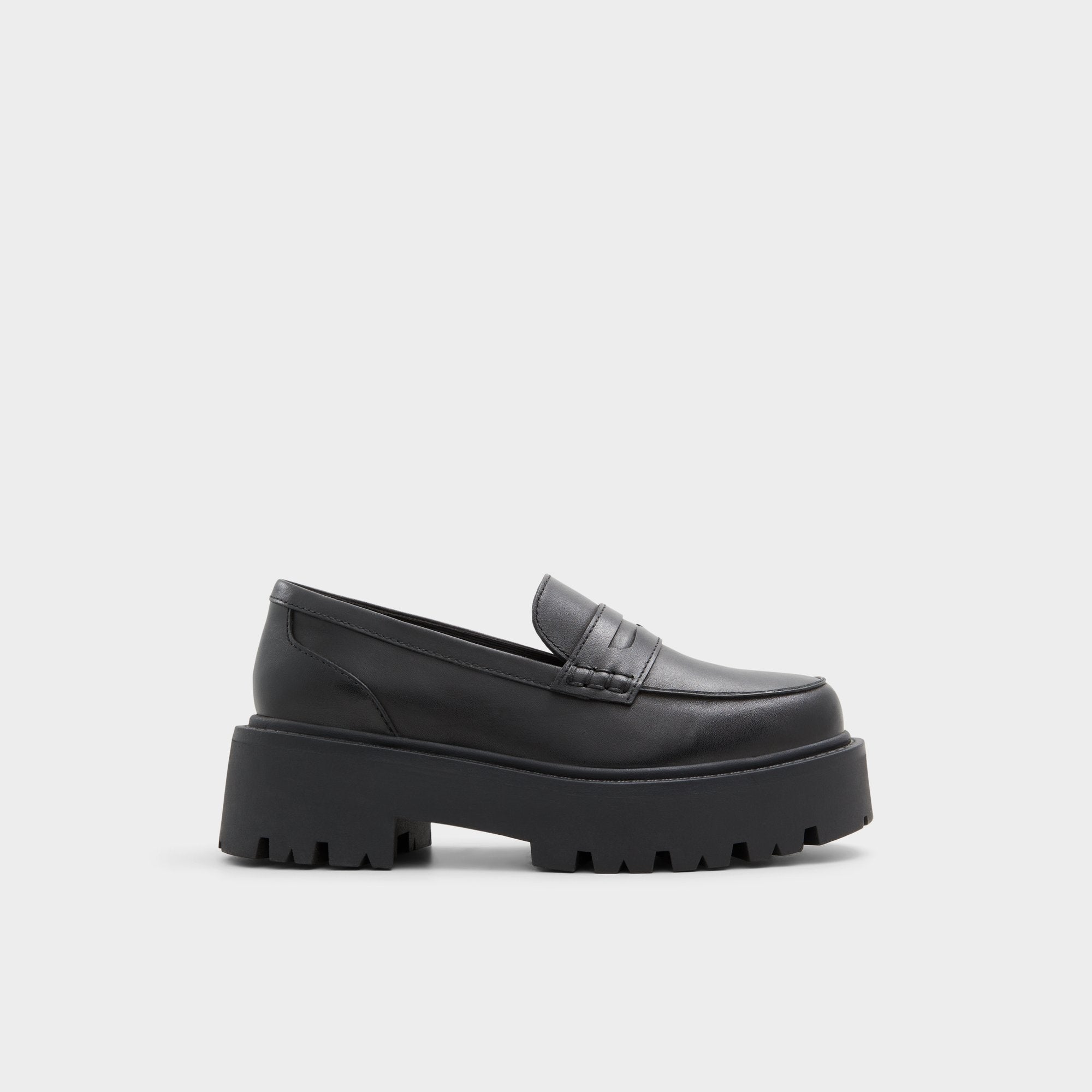 Aldo Cadaycia Black Women's Loafers & Oxfords - Loafer, Lug sole Women