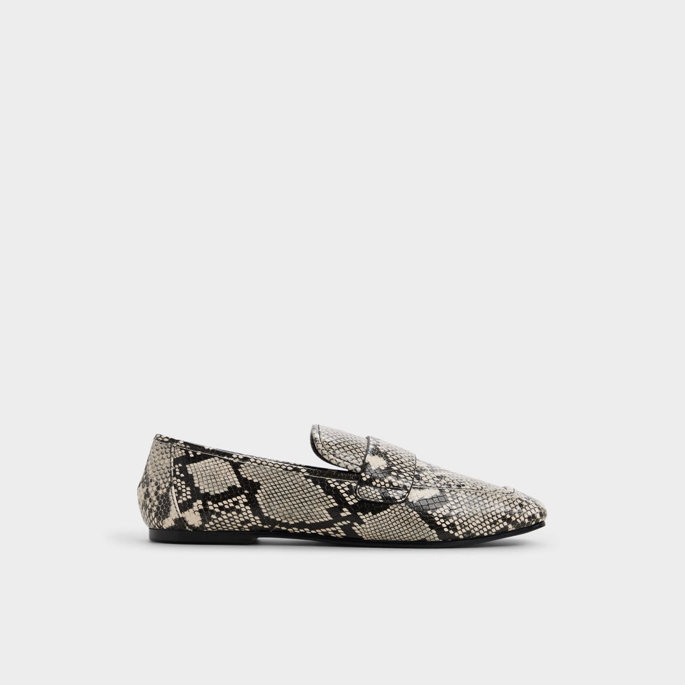 Aldo Bellamyy Black/White Women's Loafers & Oxfords - Loafer Women