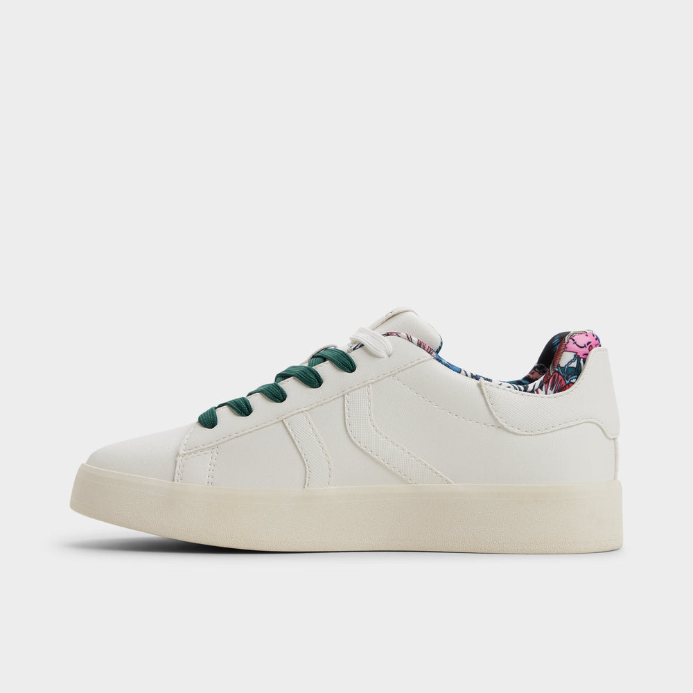 Aldo Whatisadam in White Multi - Women's low top sneaker, Cup sole Women