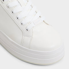Aldo Chiccomfort Open White Women's Platform and wedge sneakers - Low top sneaker Women