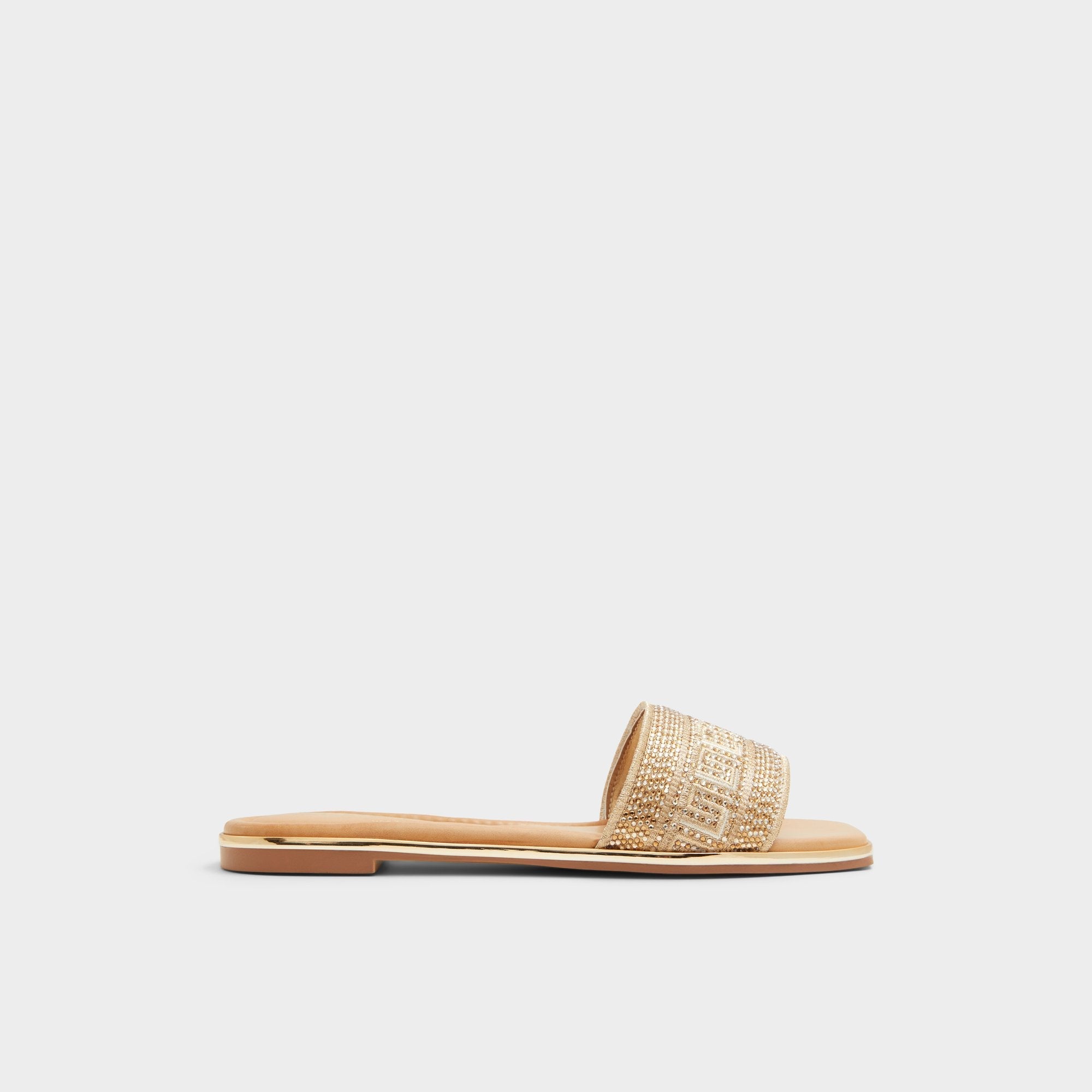 Aldo Oceania Gold Women's Flats - Slide sandal Women