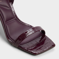 Aldo Azzira in Bordo - Strappy heeled sandal, Block heel Women