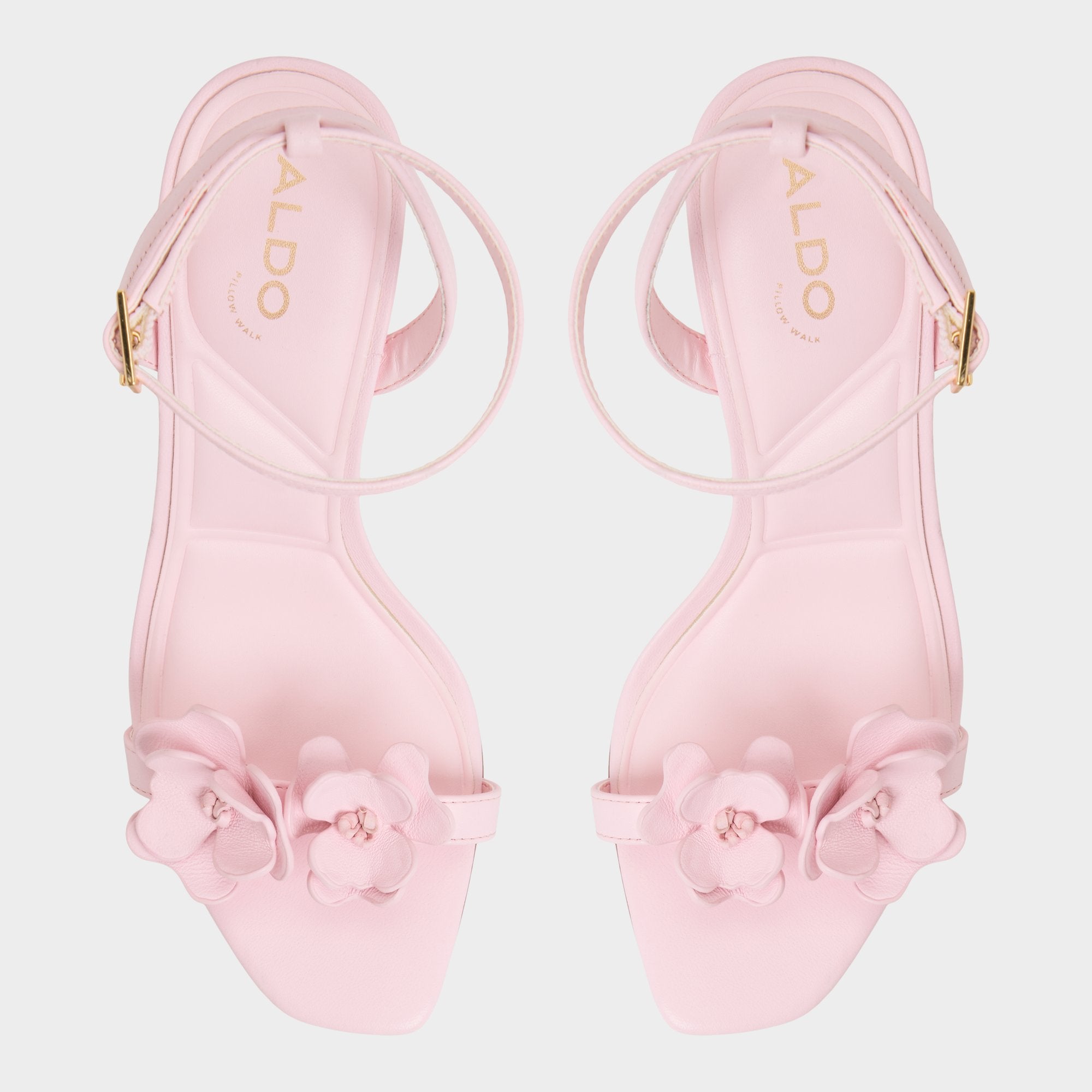 Aldo Daisylily Light Pink Women's Heeled sandals - Strappy heeled sandal, Stiletto heel Women
