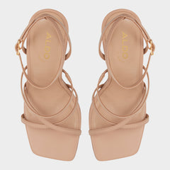 Aldo Galoi Bone Women's Strappy sandals - Strappy heeled sandal Women