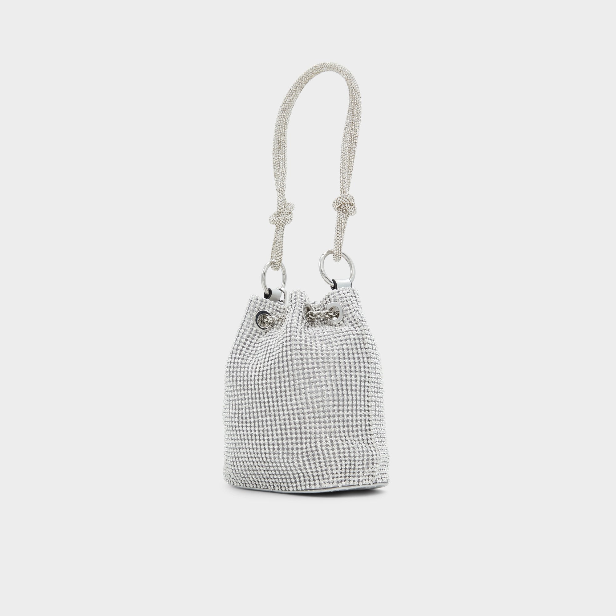 Aldo Marvelax Silver Women's Top Handle Bags - Bucket bag Women