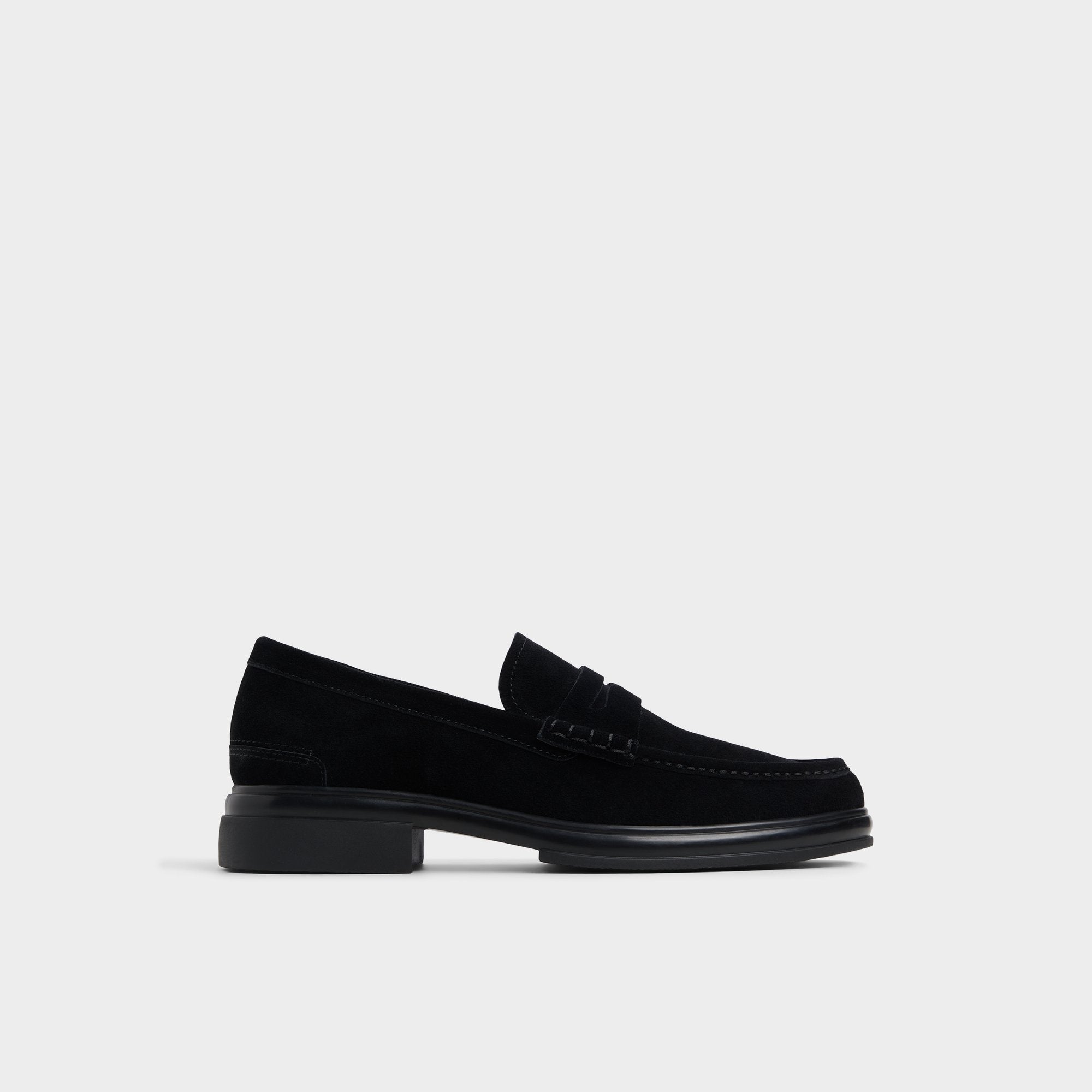 Aldo Tucker Black/Black Men's Dress Shoes - Loafer Men
