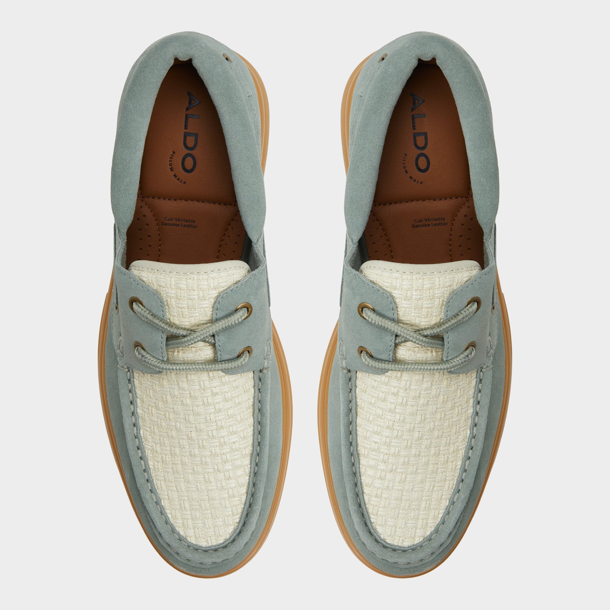 Aldo Seaexplorer Cognac Men's Dress Shoes - Boat shoe Men