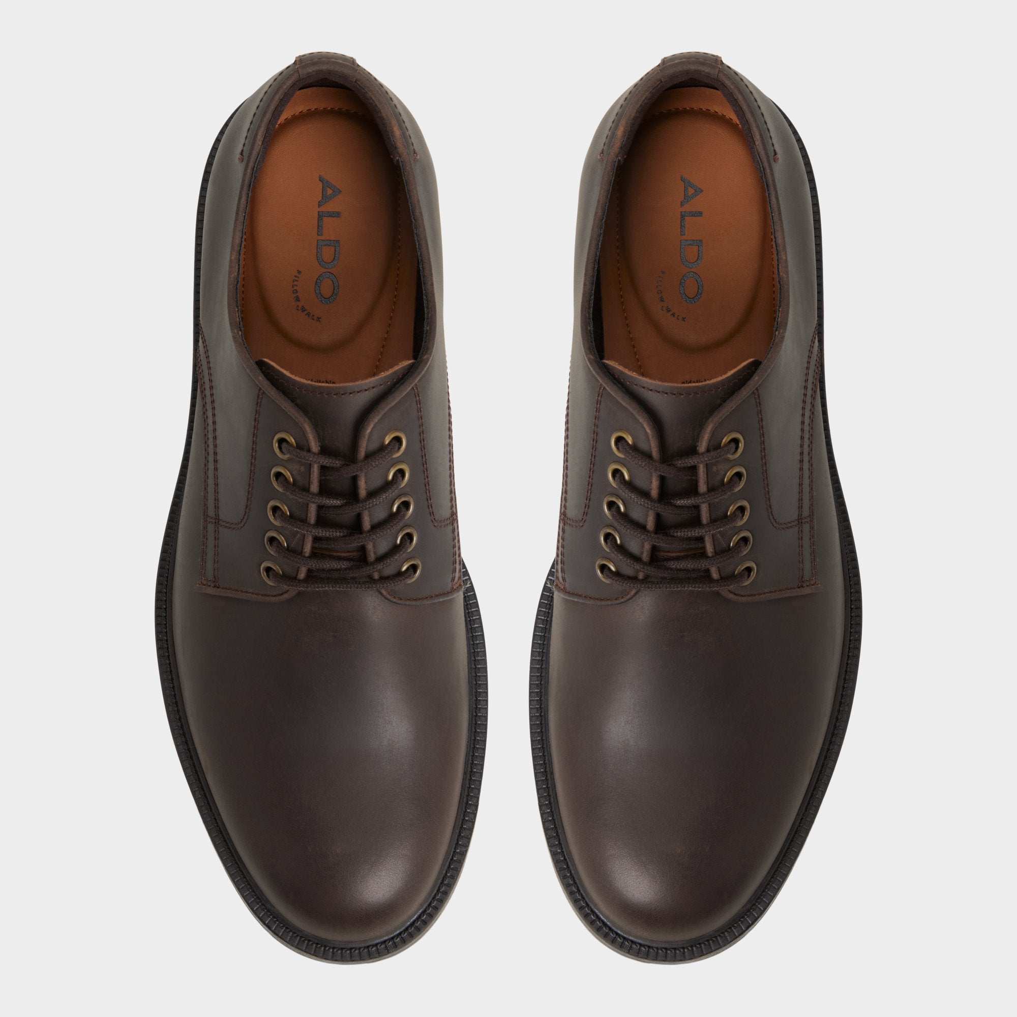 Aldo Geoff in Dark Brown - Derby shoe Men