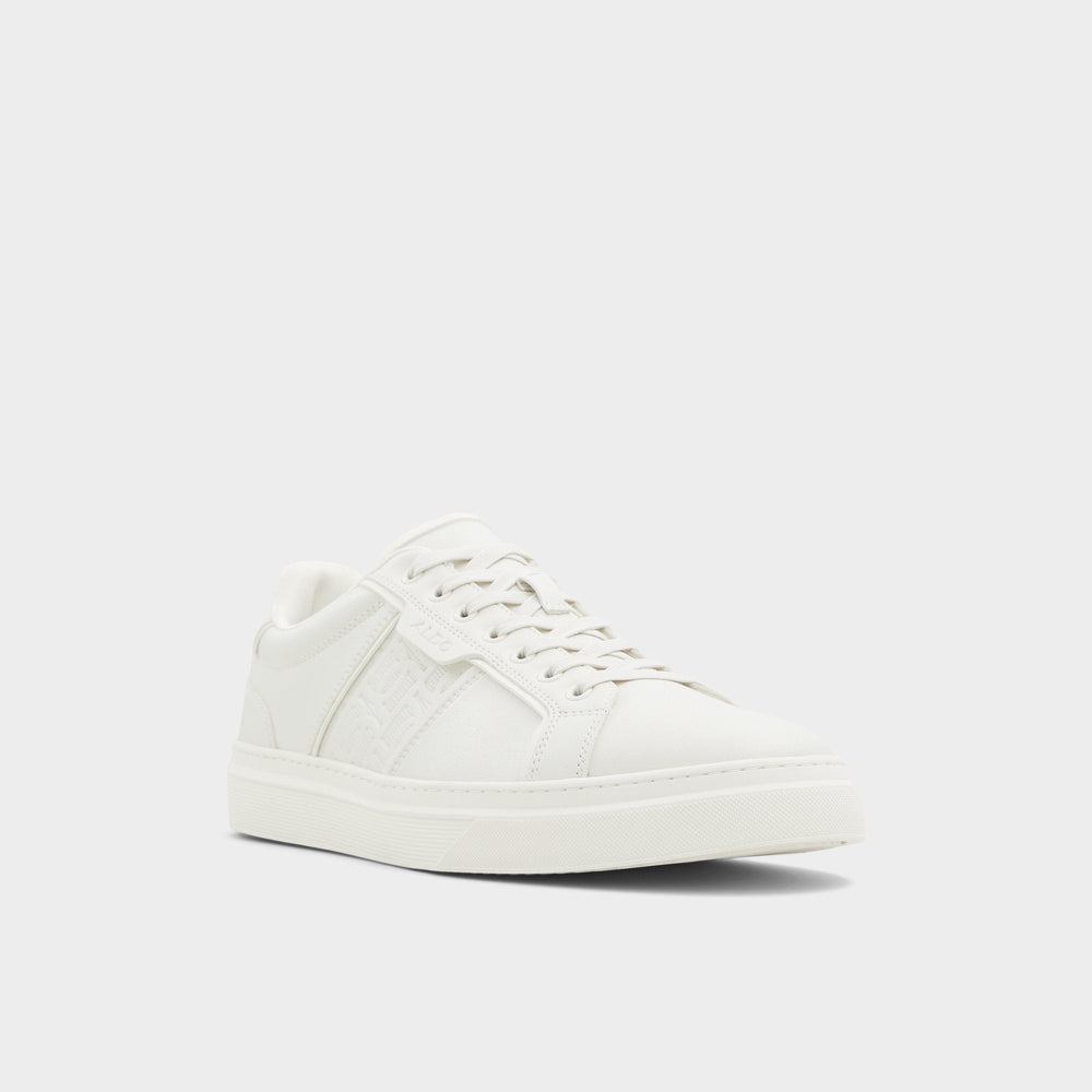 Aldo Ccourtline White/Bone Men's Low top - Low top sneaker Men