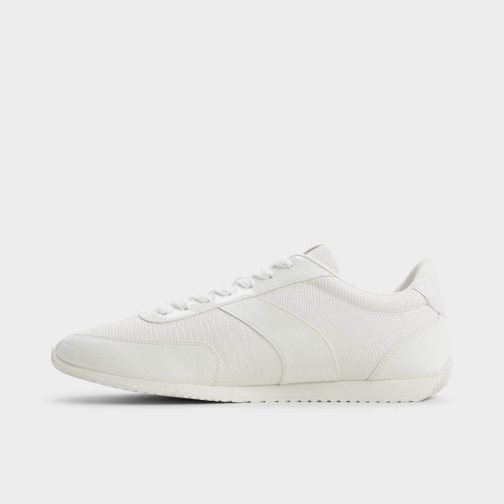 Aldo Nathaniel in White Combo - Low top sneaker, Cup sole Men