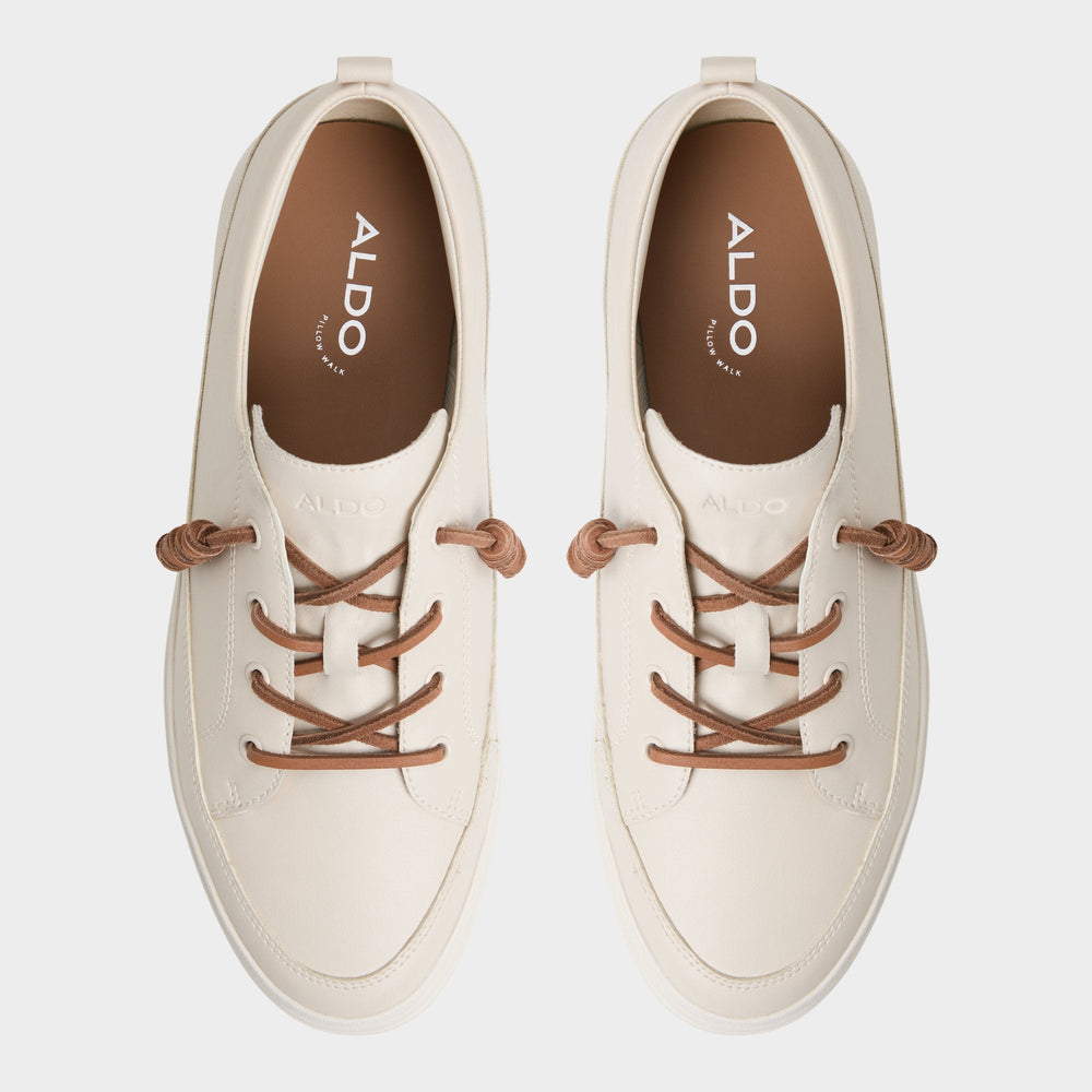 Aldo Tristin in White Bone - Low top sneaker, Cup sole Men
