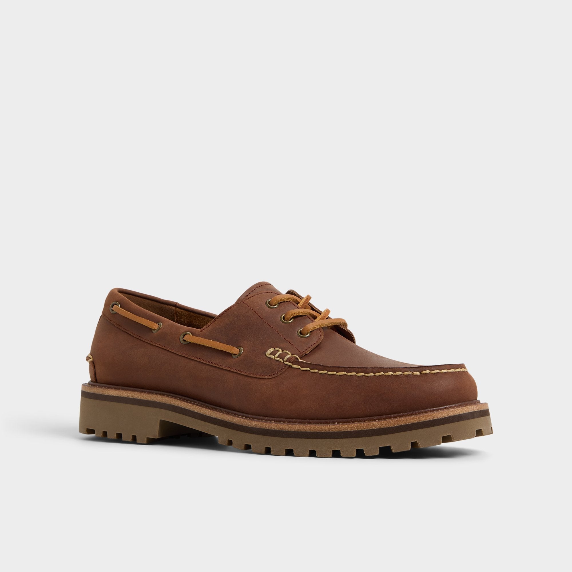 Aldo Cedric in Brown Overflow - Boat shoe Men