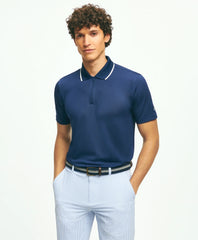 Performance Series Quarter-Zip Pique Polo Shirt