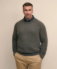 Big & Tall 3-Ply Cashmere Crewneck Sweater